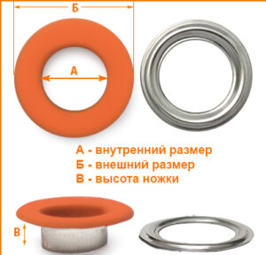 Артикул: Г13952, Цвет: Оранжевая резина цв.849