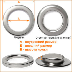 Артикул: ГНУ14152, Цвет: Никель