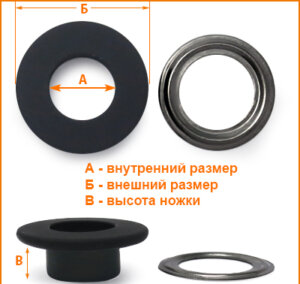 Артикул: ГУ4192, Цвет: Черная резина