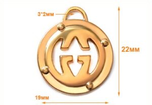 Артикул: ГЛП8214, Цвет: Золото цв.02
