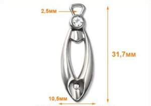 Артикул: ГЛП8951, Цвет: Никель
