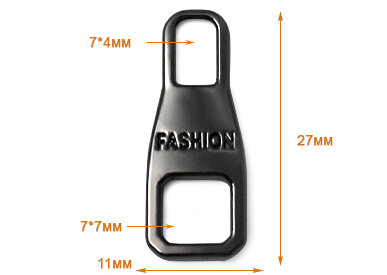 Артикул: ГЛП9573, Цвет: Черный никель лого Fashion