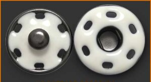Артикул: КПР6, Цвет: Черный никель/белый