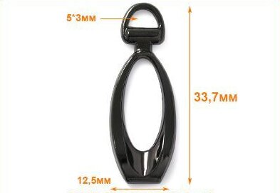 Артикул: Г1550, Цвет: Черный никель